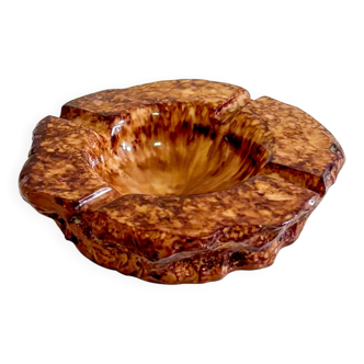 Alabaster ashtray, Brown, 1960