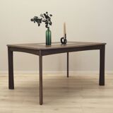 Oak table, Danish design, 1970s, manufacturer: Uldum