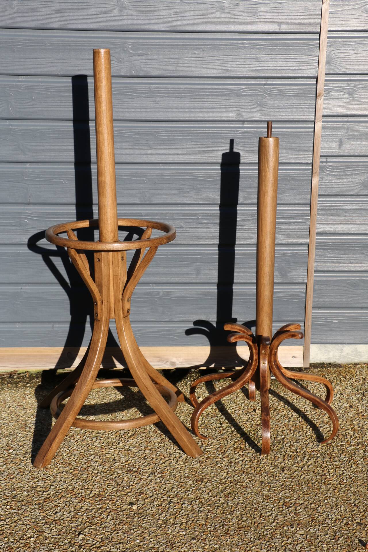 Baumann parrot coat rack dark beech umbrella stand