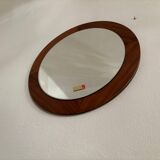 Scandinavian-style crystal mirror, Germany, 1970s