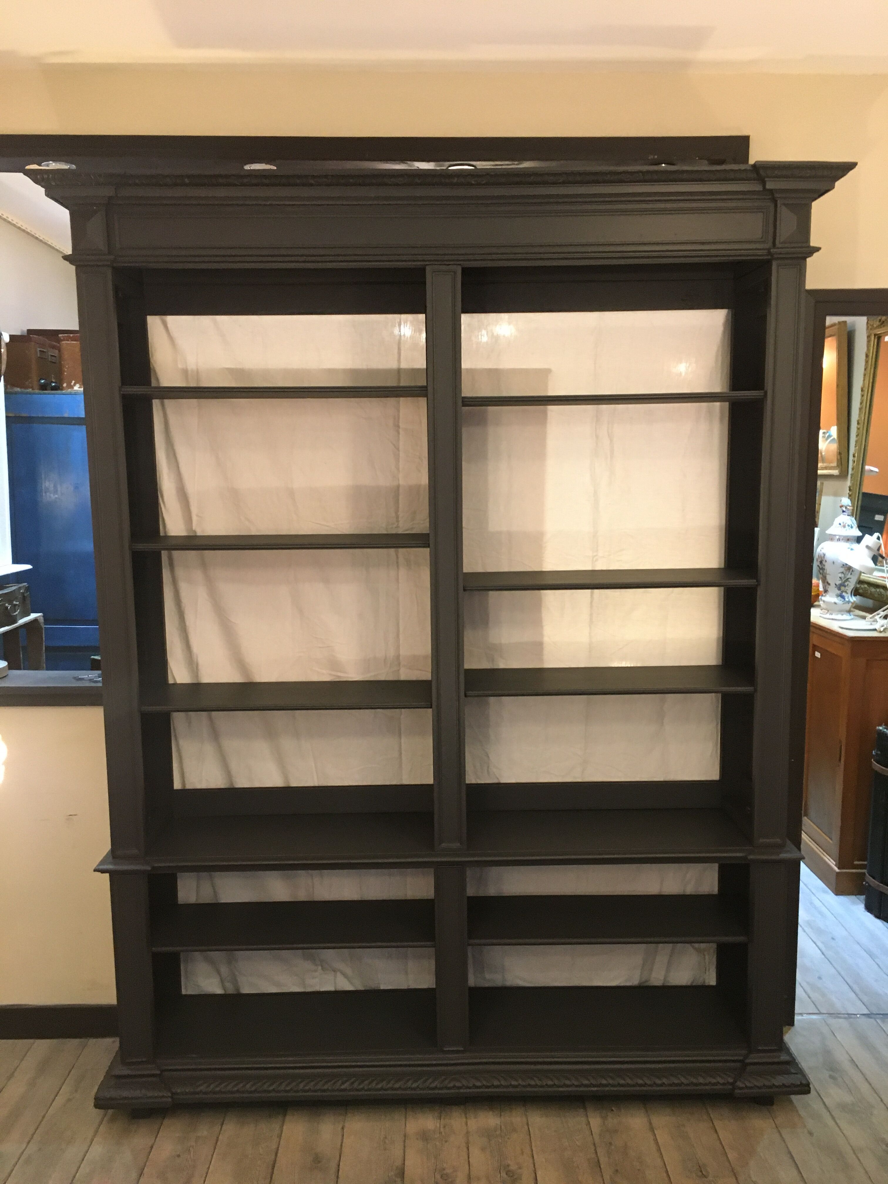 Old Louis XVI style library