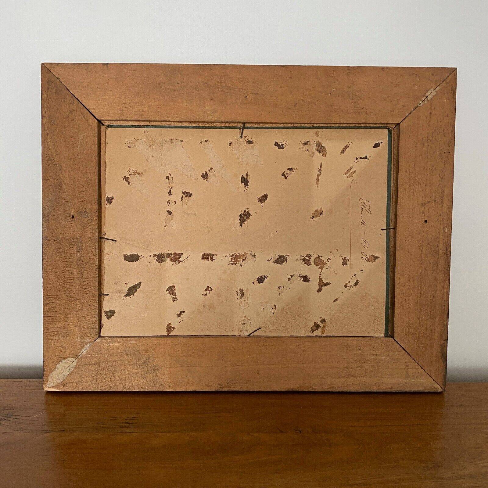 Oil on cardboard depicting a castle by E. Stefanski 20th century