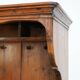 Unique late 18th / early 19th century book / buffet / shelving cabinet with a beautifully weathered patina