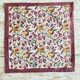 Nappe indienne et ses 6 serviettes - Coton - 220x150 cm