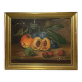 Ancient painting made by hand.