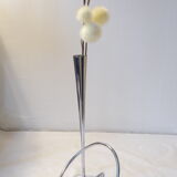 Vase soliflore en métal chromé Black + Blum