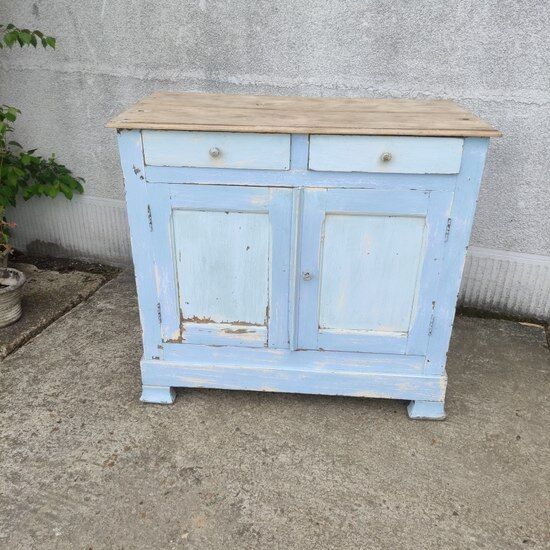 Antique patinated buffet