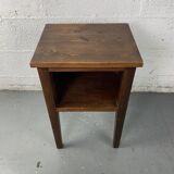 Wooden bedside table