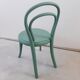 Ancienne chaise Thonet enfant celadon