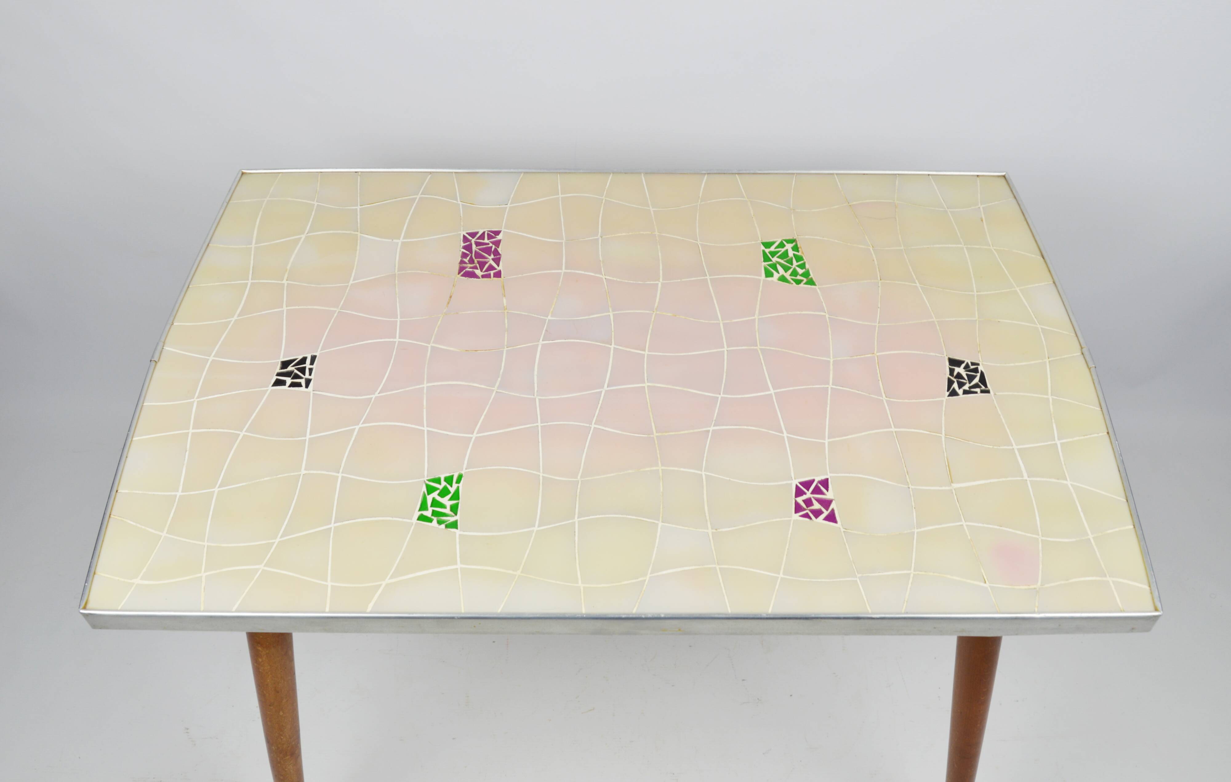 Mosaic side table, 1970s