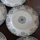 Lot 8 flat plates Mignon Sarreguemines