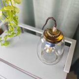 Transparent glass lamp type walkman
