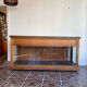 Antique exhibition counter