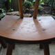Lot of three old brutalist chairs