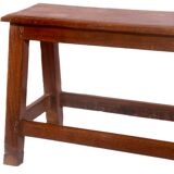 Ancient Burmese teak bench