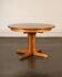 Table ronde extensible piètement étoile