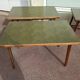 Set of 5 wooden and Formica bistro table