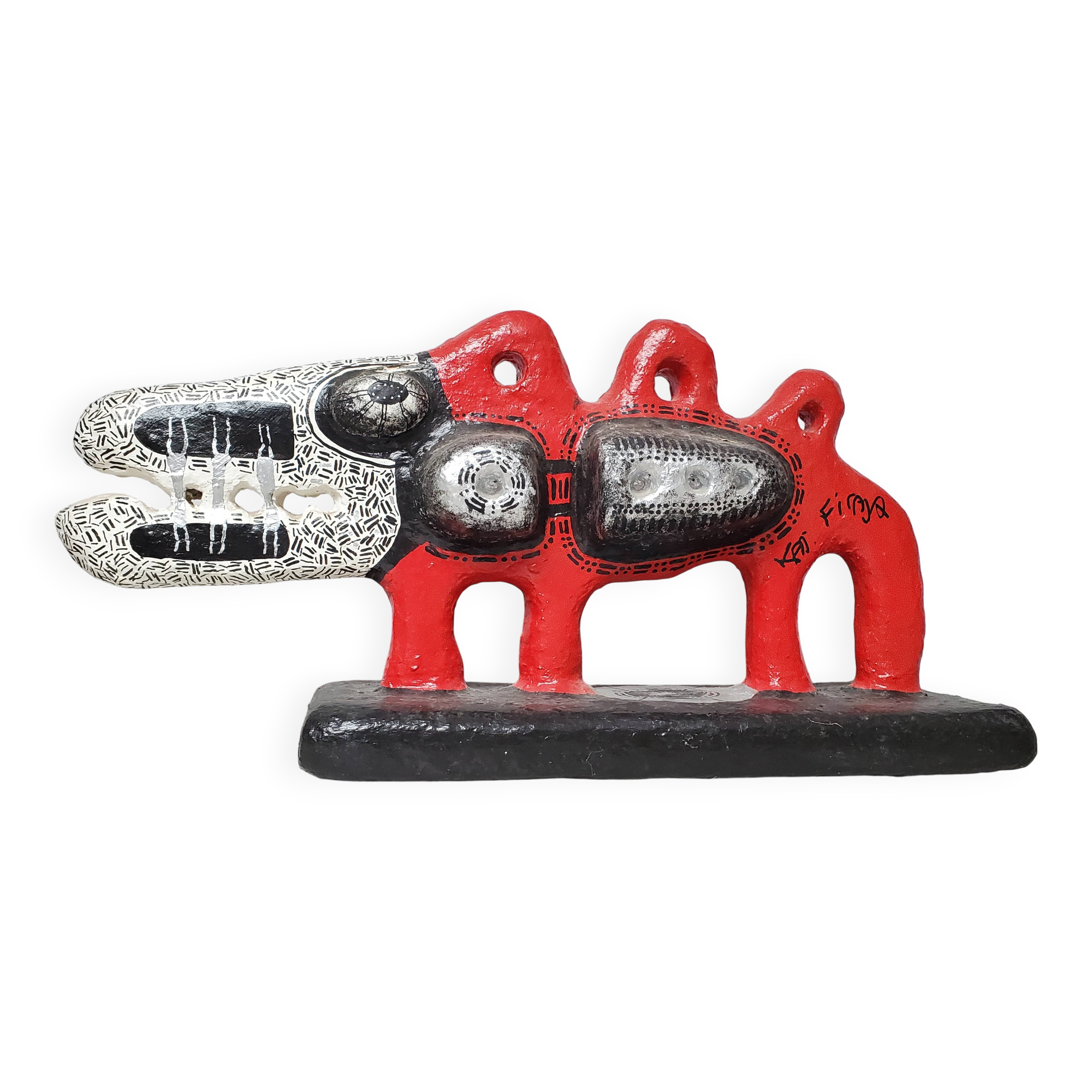 Sculpture papier maché - KAJ - FIKAJA (1959)