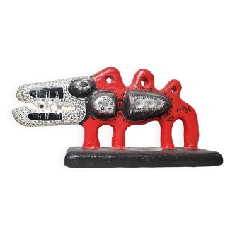 Papier maché sculpture - KAJ - FIKAJA (1959)