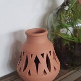Terracotta vase