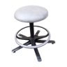Grey industrial stool