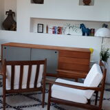 Pair of Scandinavian armchairs of the years 60