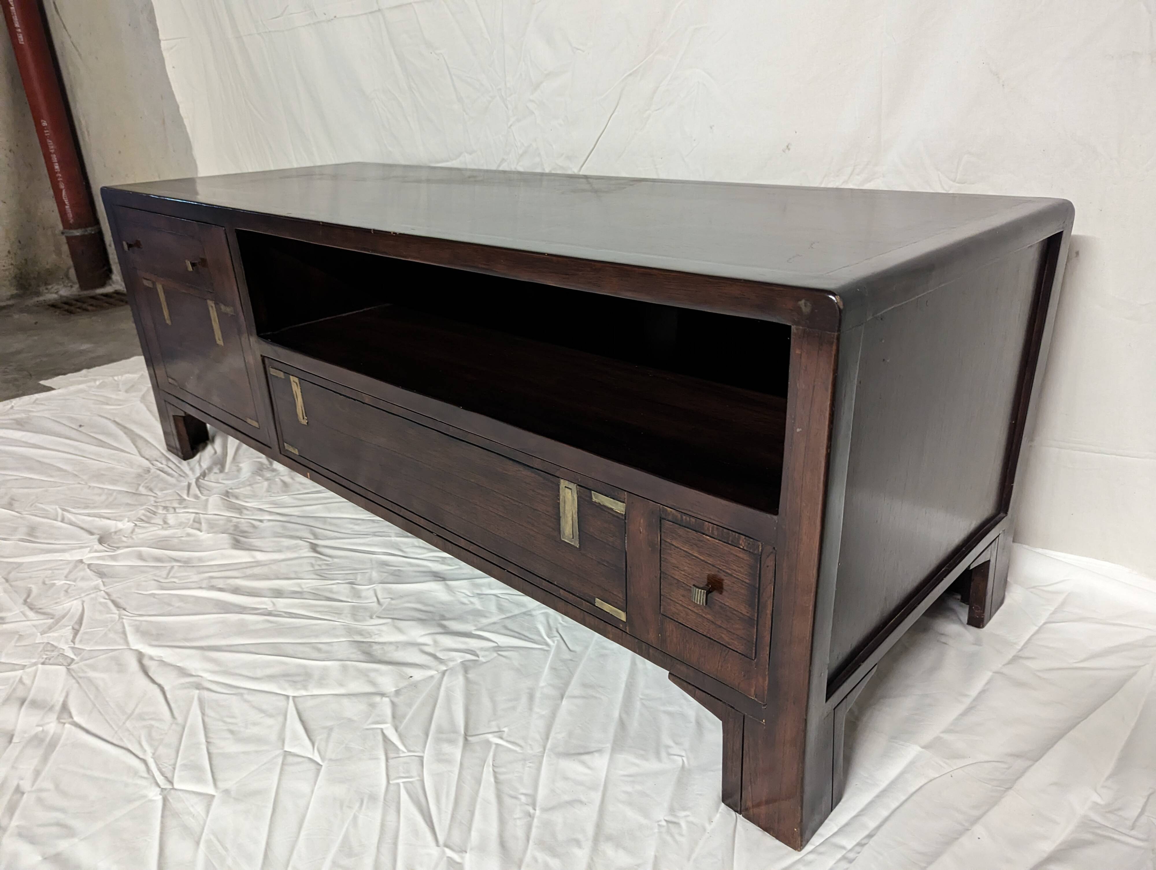 Antique TV cabinet
