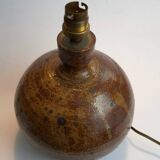 Pyrite stoneware lamp base