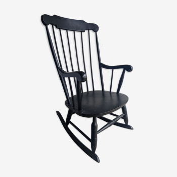 Black rocking-chair Stol Kamnik