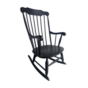 rocking-chair noir Stol