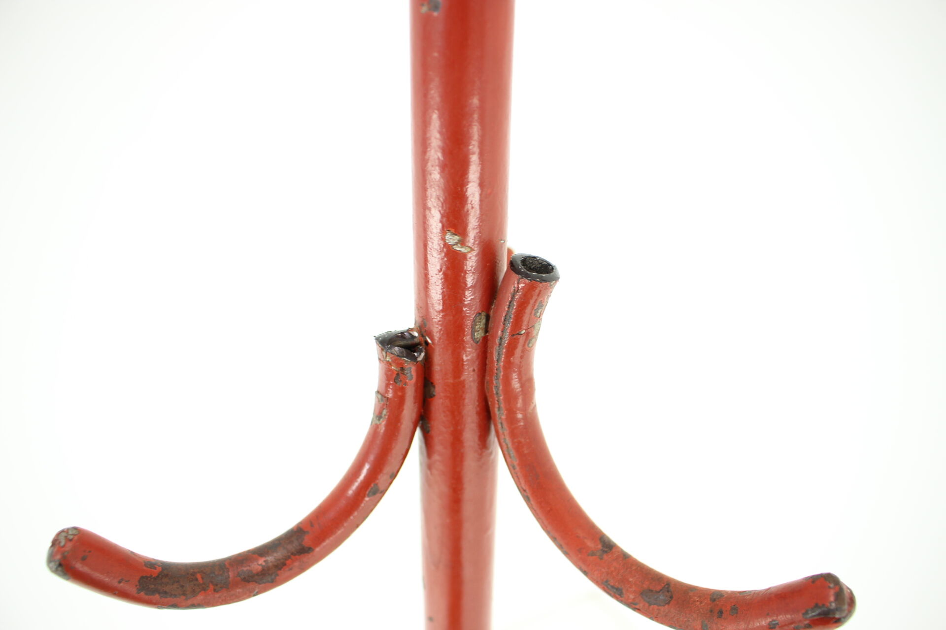 Antique Cast Iron Coat Rack, 1920s