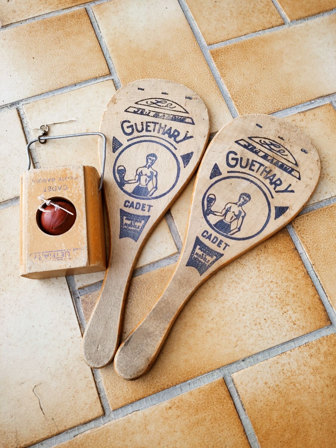 Basque wooden guethary game