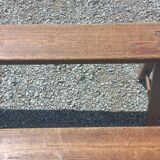 Pair of nineteenth century farmhouse table benches 251cm