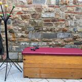 Old gymnastics plinth