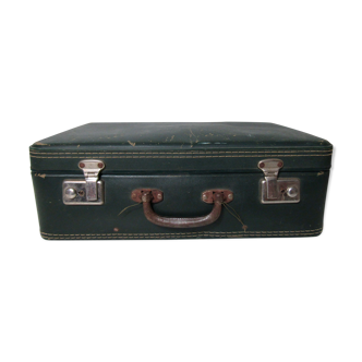 Old cardboard suitcase