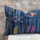 Handmade Moroccan Kilim cushion cover: Bohemian decorative cushion