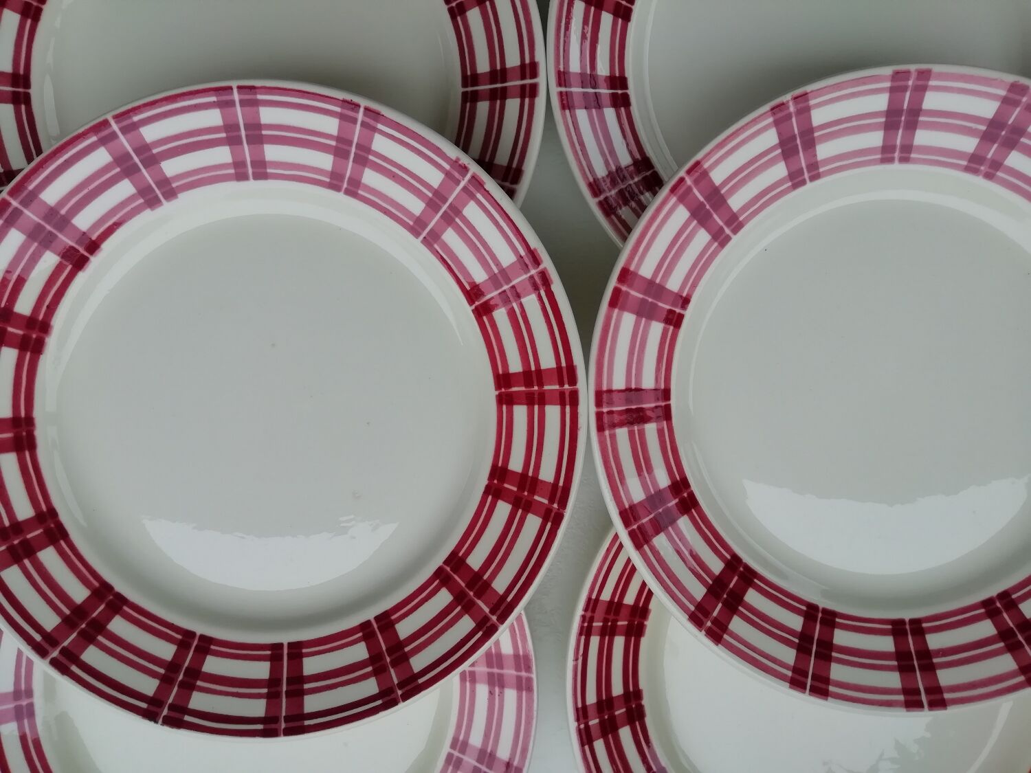 Scottish Badonviller plates