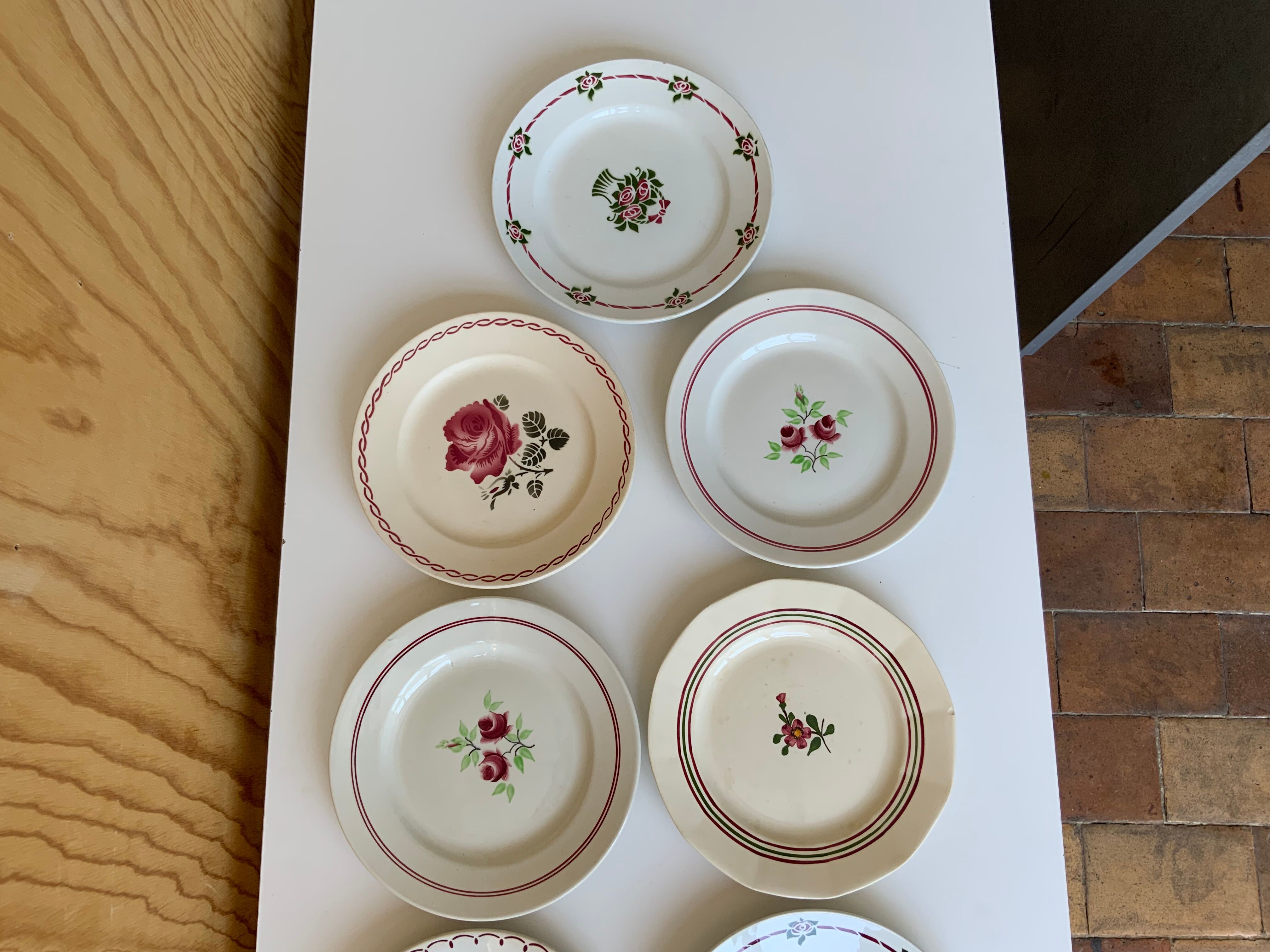 Vintage plates