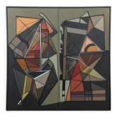 Large abstract painting