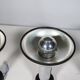 Space Age Chrome Wall Lamps by Staff, Set of 3, 1970s