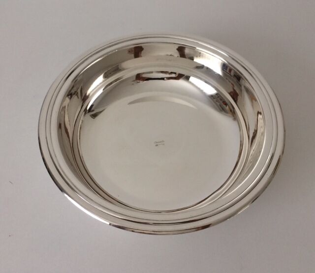 Christofle silver metal bowl