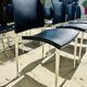 Lot de Chaise Sand 447 cuir noir Desalto