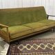 1970s English beech sofa bed