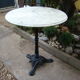 Table bistrot marbre ancienne