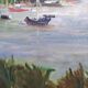 Huile sur toile Marine