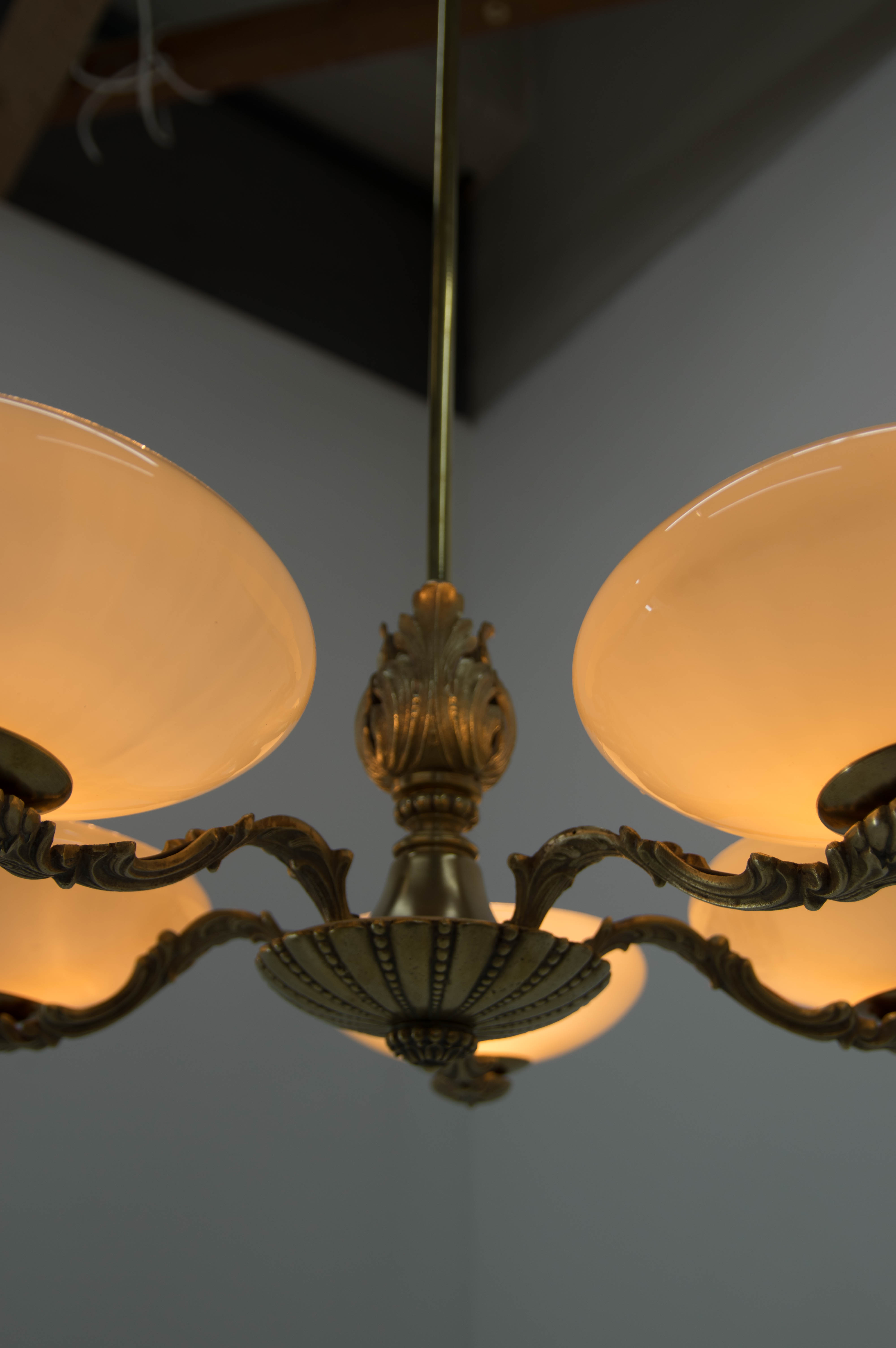 Art Nouveau lustre