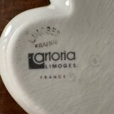 Bridge Table Ashtray - Ace of Spades - Vintage Porcelain Artoria Limoges