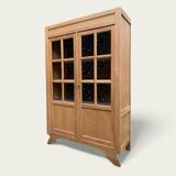 Parisian glass cabinet from La Samaritaine, 1960