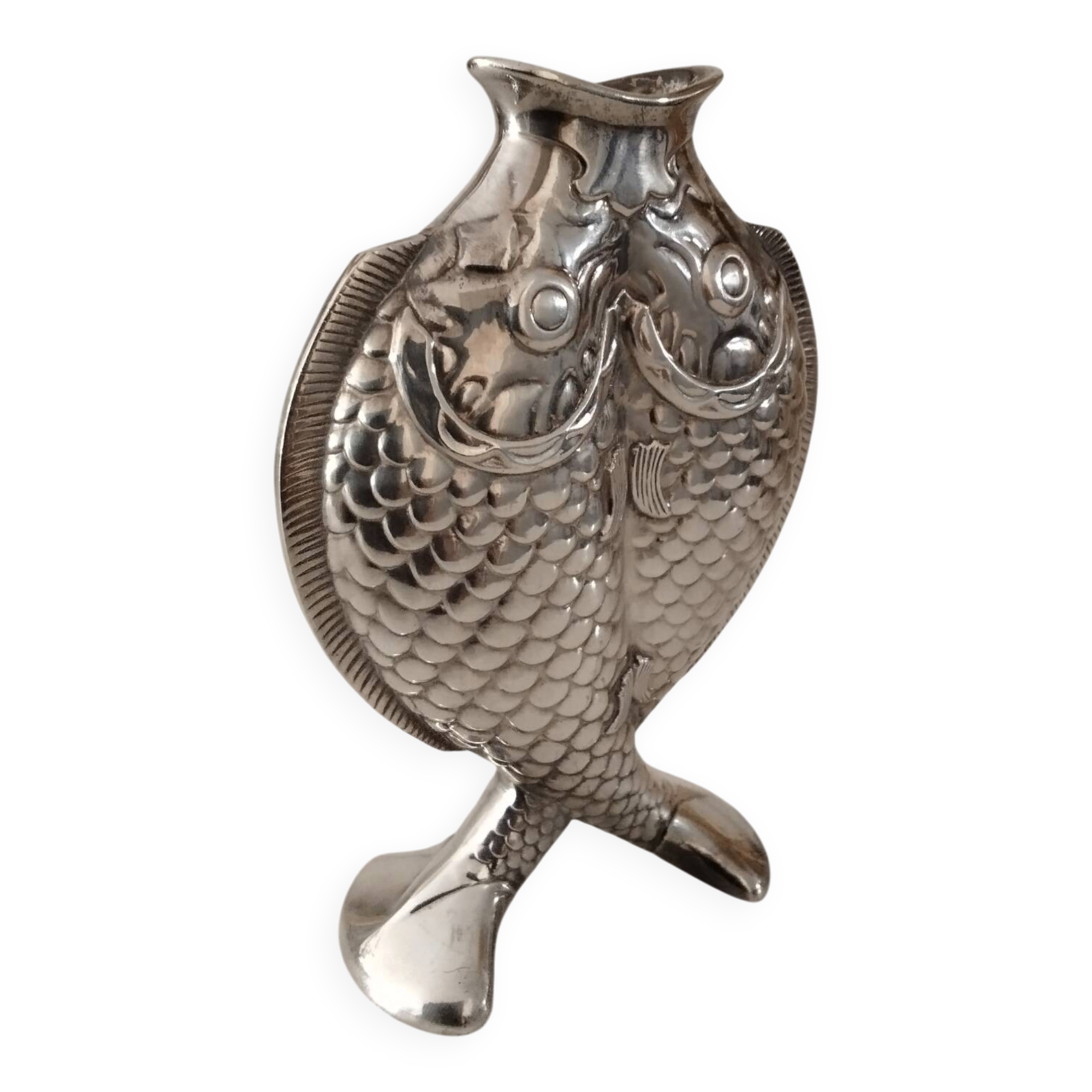 Christofle fish vase
