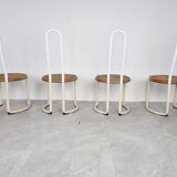 Vintage postmodern dining chairs, 1960s